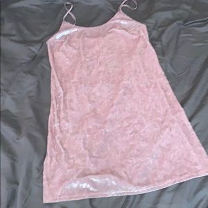 Crushed Velvet Dress